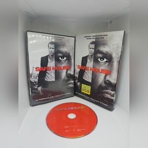 Safe House Denzel Washington (DVD, 2012)